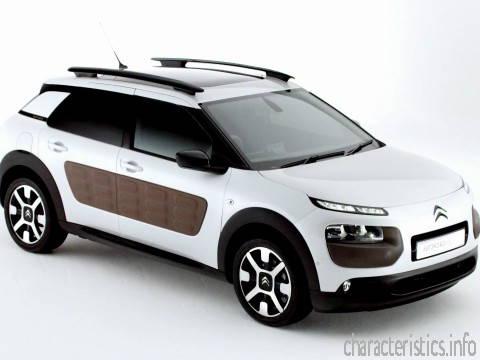 CITROEN Generación
 C4 Cactus VTI (82hp) BVM Características técnicas
