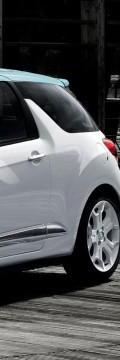 CITROEN Generasi
 DS3 1.4 e HDi (70 Hp) Karakteristik teknis
