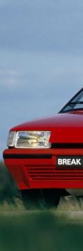 CITROEN Покоління
 bx break (xb) 16 (88 Hp) Технічні характеристики
