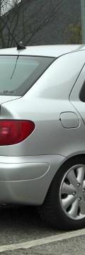 CITROEN Generasi
 Xsara (N1) 2.0 HDi (109 Hp) Karakteristik teknis
