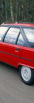 CITROEN Generasi
 bx break (xb) 19 D (64 Hp) Karakteristik teknis
