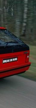 CITROEN Generasi
 bx break (xb) 19 D (64 Hp) Karakteristik teknis
